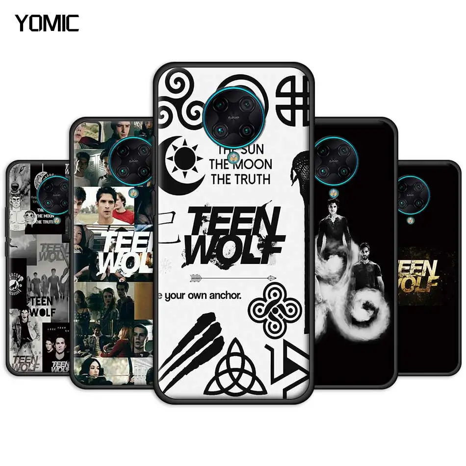 Чехол Teen Wolf для Xiaomi Redmi Note 9S 8 9 7 8T 9T 9C 9A 7A 8A 6A K30 Pro черный мягкий чехол из ТПУ телефона