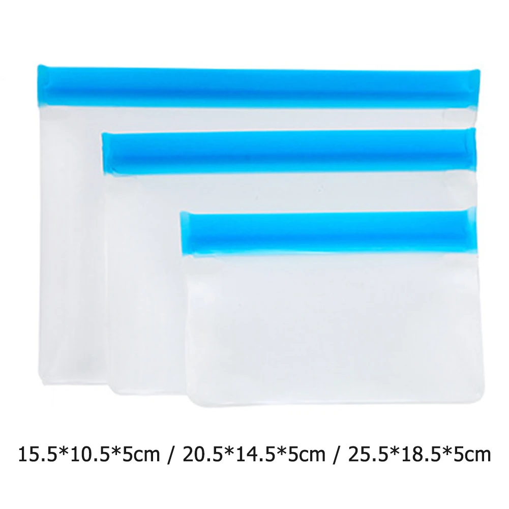 

Clear Food Storage Set Stand Up Fresh Bags Leakproof Refrigerator Container Refrigerator Storage Bags Food Fresh Keeping Case