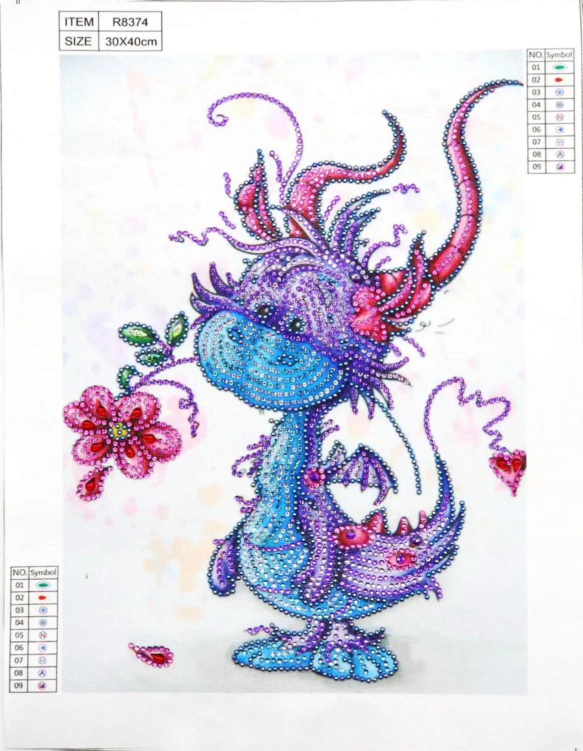 Стразы с вышивкой в виде мультяшных животных драконов алмазная картина особой