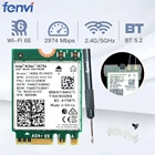 Трехдиапазонный ноутбук killer 1675X, Wi-Fi 6E, 5374 м, для Bluetooth 5,2, 802, 11AX, беспроводная сетевая Wi-Fi карта AX210NGW, для Windows 10, Win11