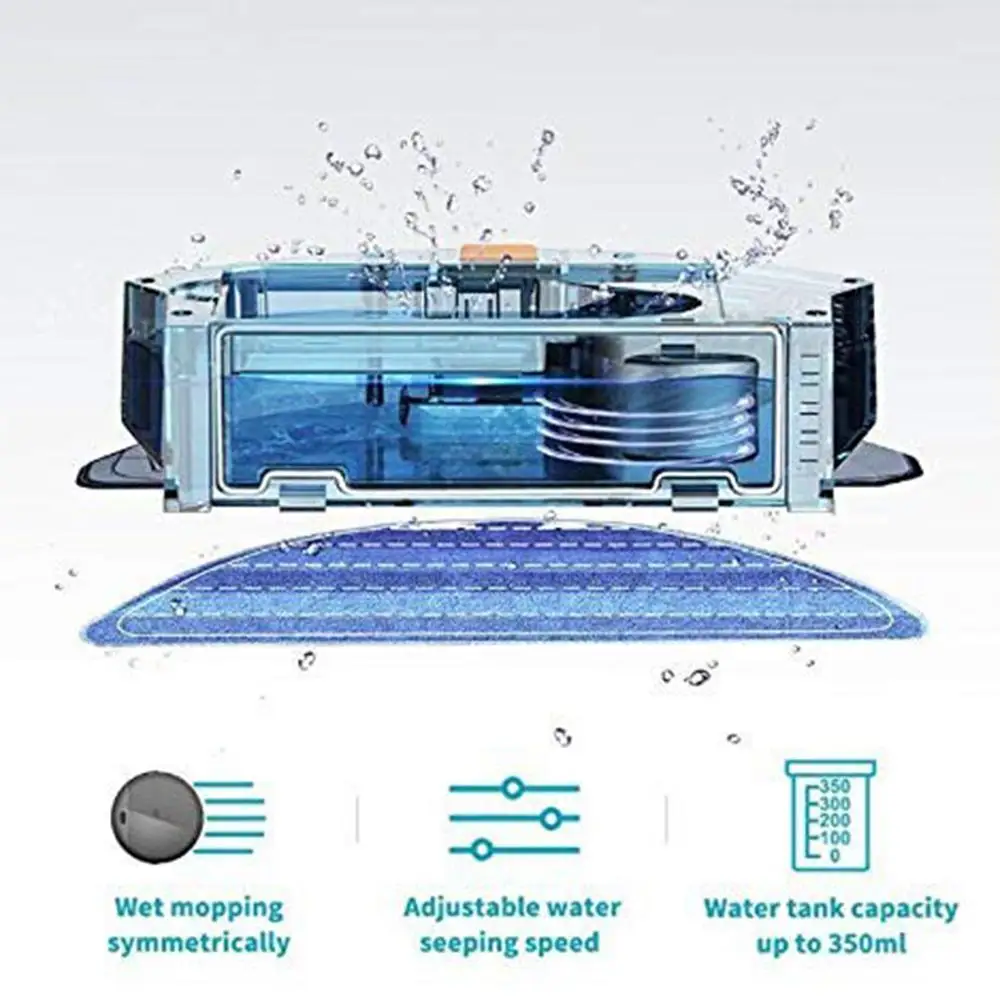 Робот пылесос Proscenic 800T автоматический дистанционное управление через