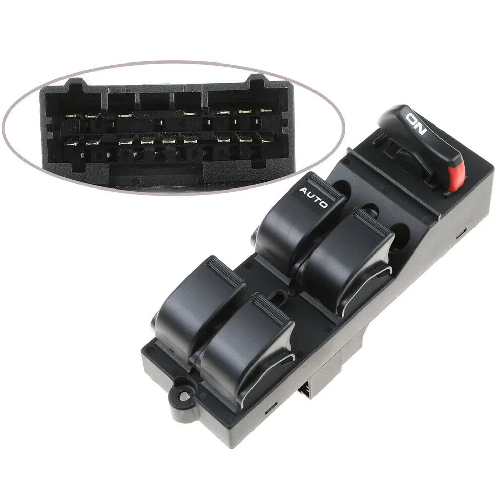 

NEW Master Power Window Switch 83593-S04-9500 For Honda Civic CX EX HX LX Si 4 Door 1996-2000
