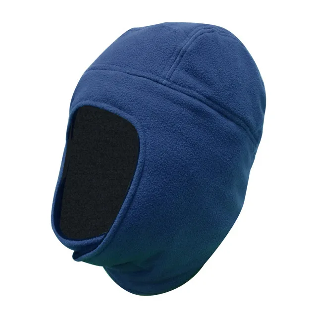 Уличная зимняя шапка теплый флис для мужчин и женщин ветрозащитный езды лицо