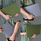 Кремовый чехол для ноутбука MacBook Air 11, 13 дюймов и Pro Retina 12, 16, 13,3, 15, 2020, прозрачный матовый Жесткий Чехол, A2251, A2179, A2338