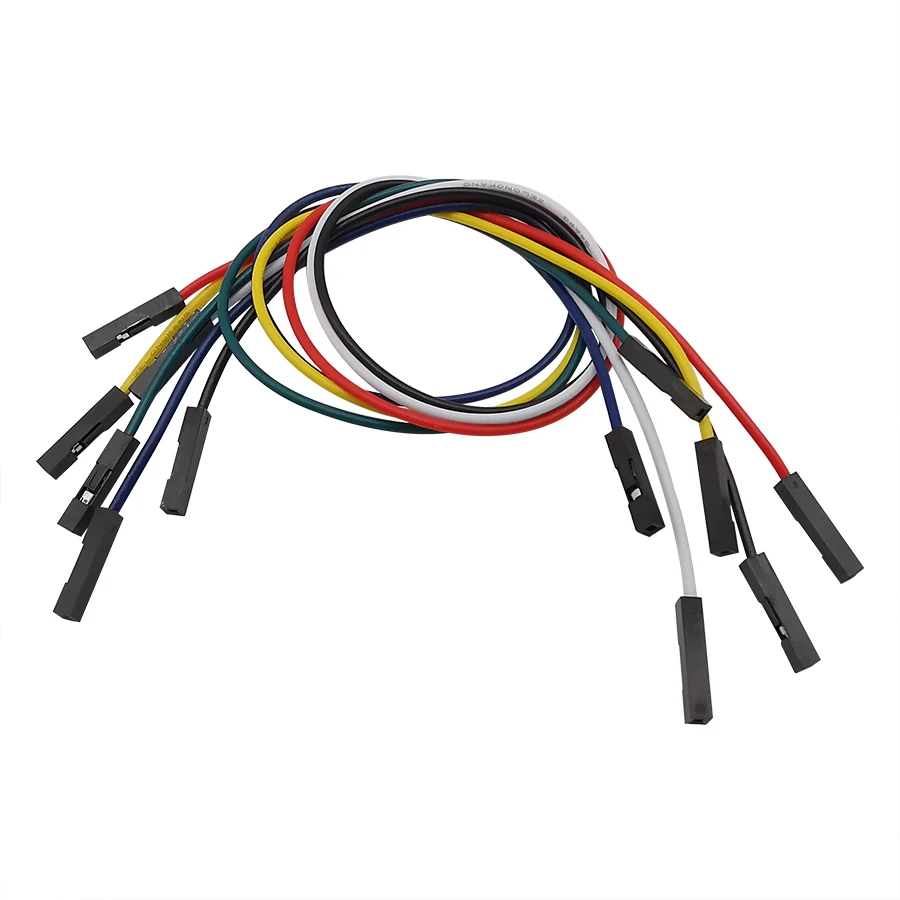 20 шт. 2 54 мм мужской женский гибкий макетная перемычка без пайки кабели 1 P разъем DIY