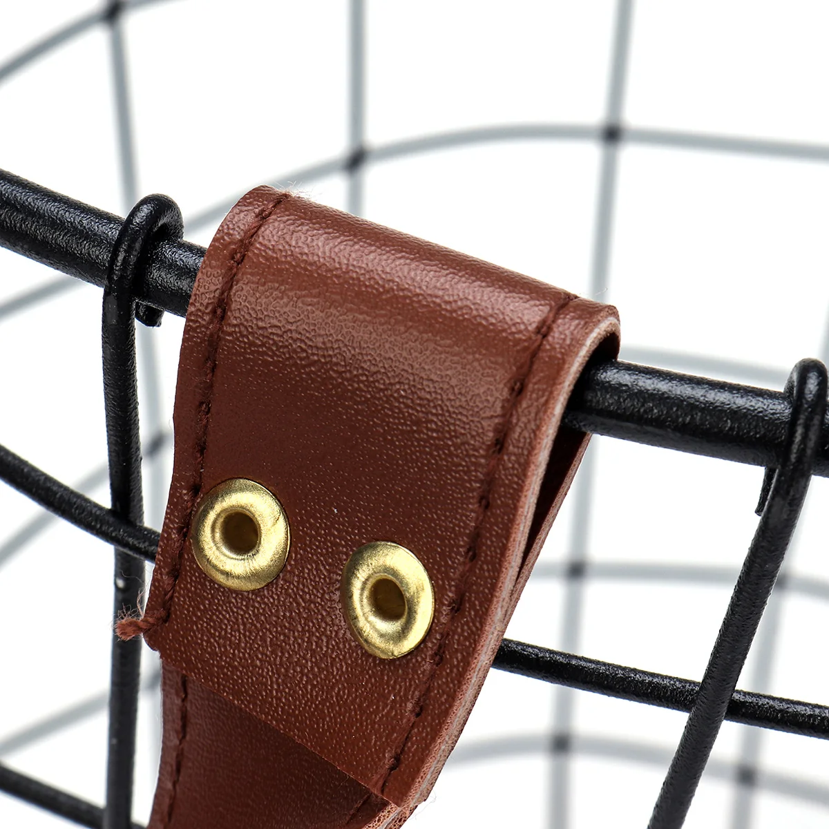 Маленькая/большая черная корзина для хранения Геометрическая железная