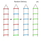 1 шт., детская деревянная лестница из ПЭ-веревки