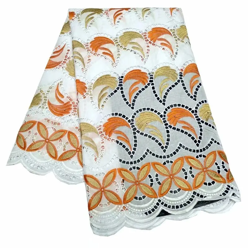 

Горячая Распродажа, вышитая шведская шелковая кружевная ткань QDC05, красивое Африканское гипюровое кружево для вечернего платья!