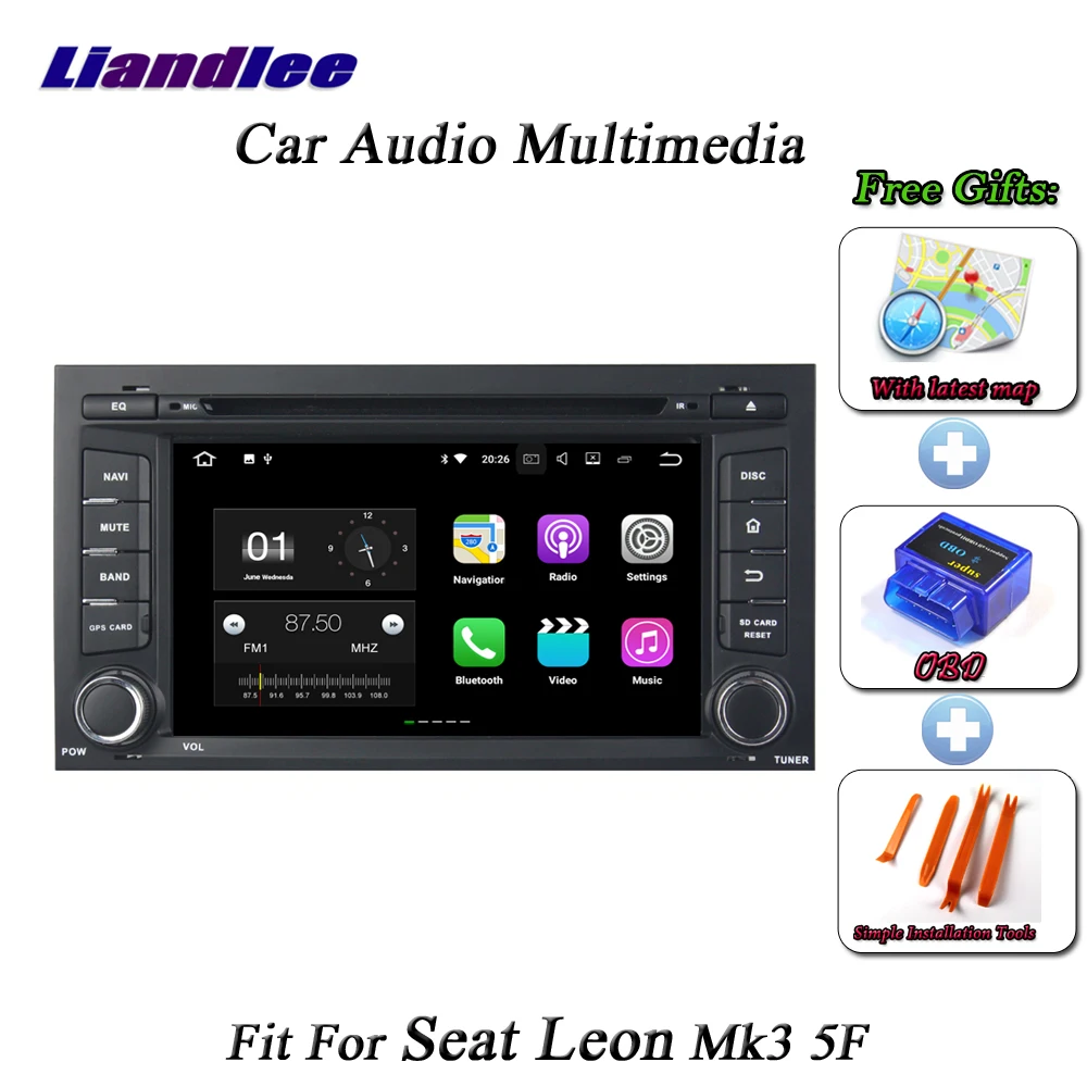 

Car Android Multimedia System For Seat Leon Mk3 5F 2012-2018 Radio CD DVD Player GPS Navigation HD Screen