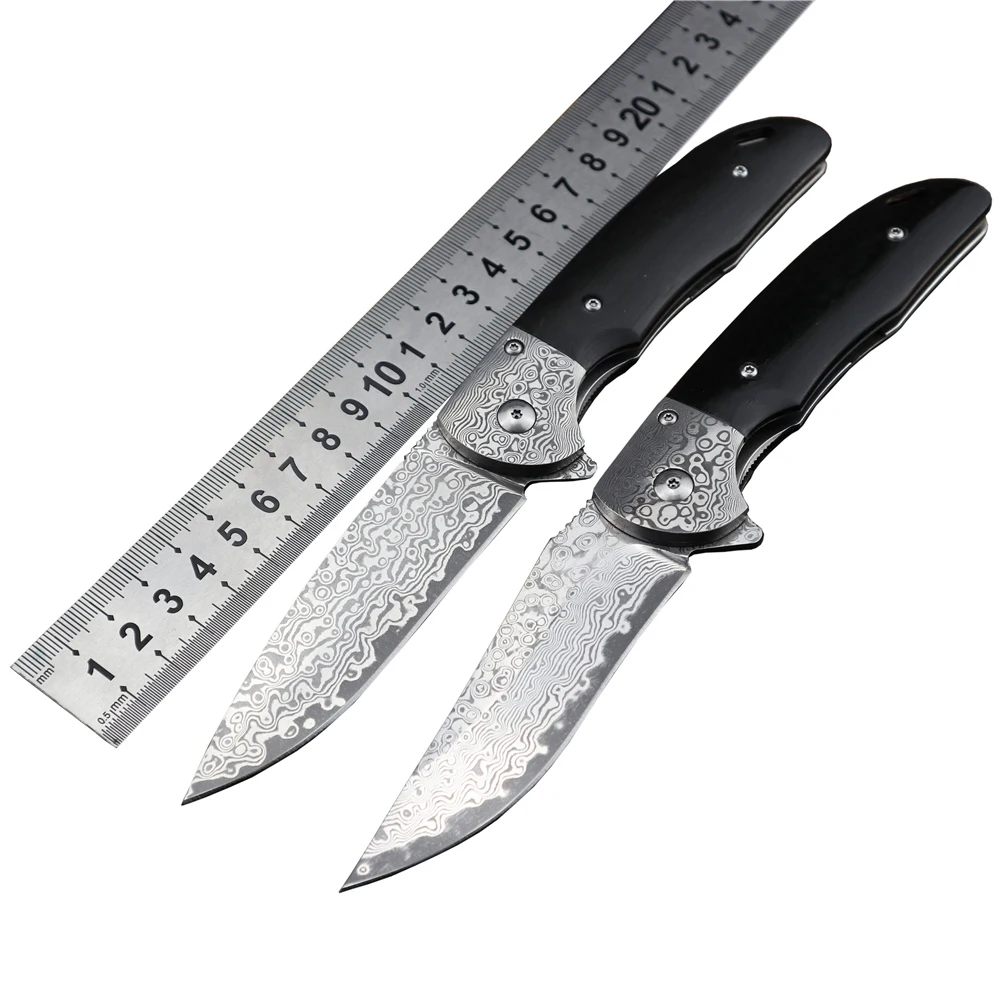 MASALONG Kni177 дамасский VG10 складной карманный нож тактические ножи для выживания