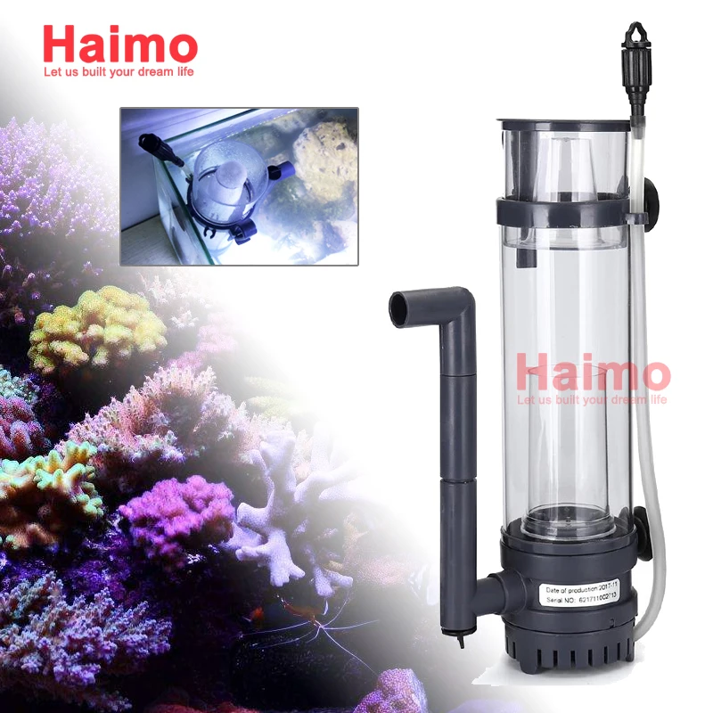 Haimo аквариумный протеиновый скиммер для Nano Marine Coral Reef морская вода аквариум