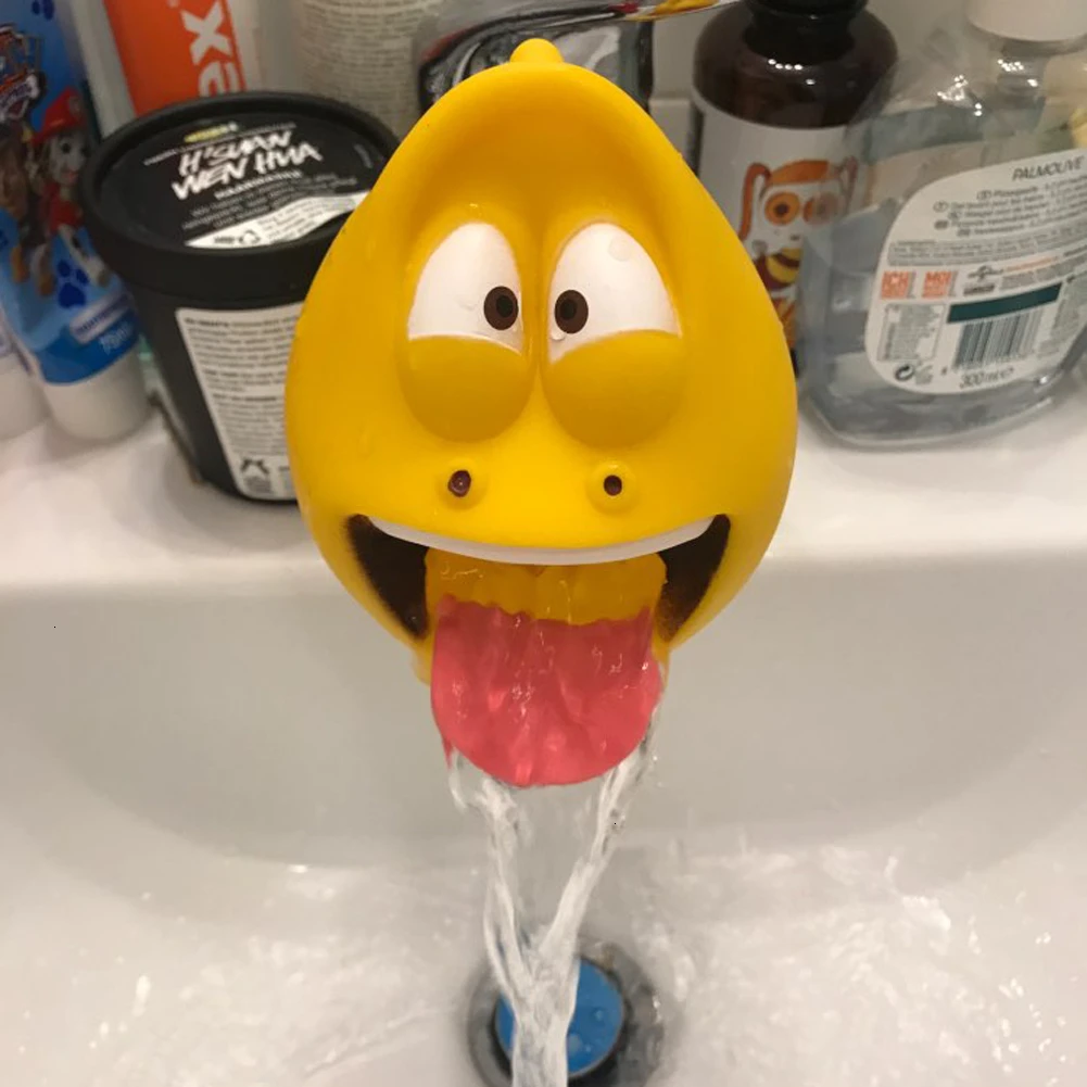 Милое животное раковина кран малыш расширитель мыть для детей мультфильм