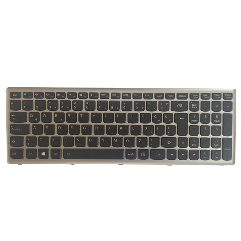 Клавиатура для ноутбука Lenovo Ideapad Z710 U510 Чешский CZ/Nordic NE/Турция TR клавиатура с