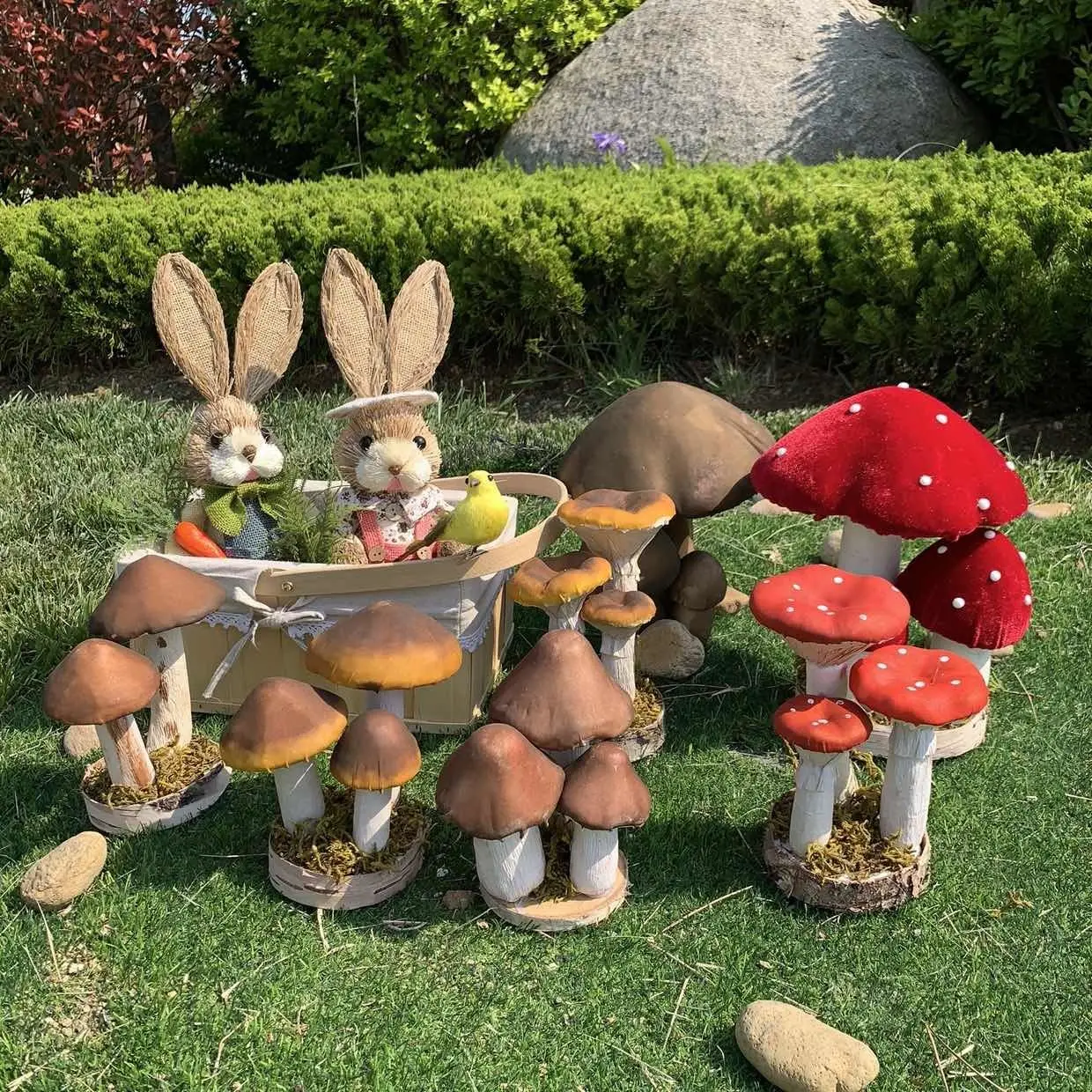 

Simulation Mushroom Handmade Foam Model Lawn Gardening Decoration Accessories Landscape Decoration Shooting Props Mushroom