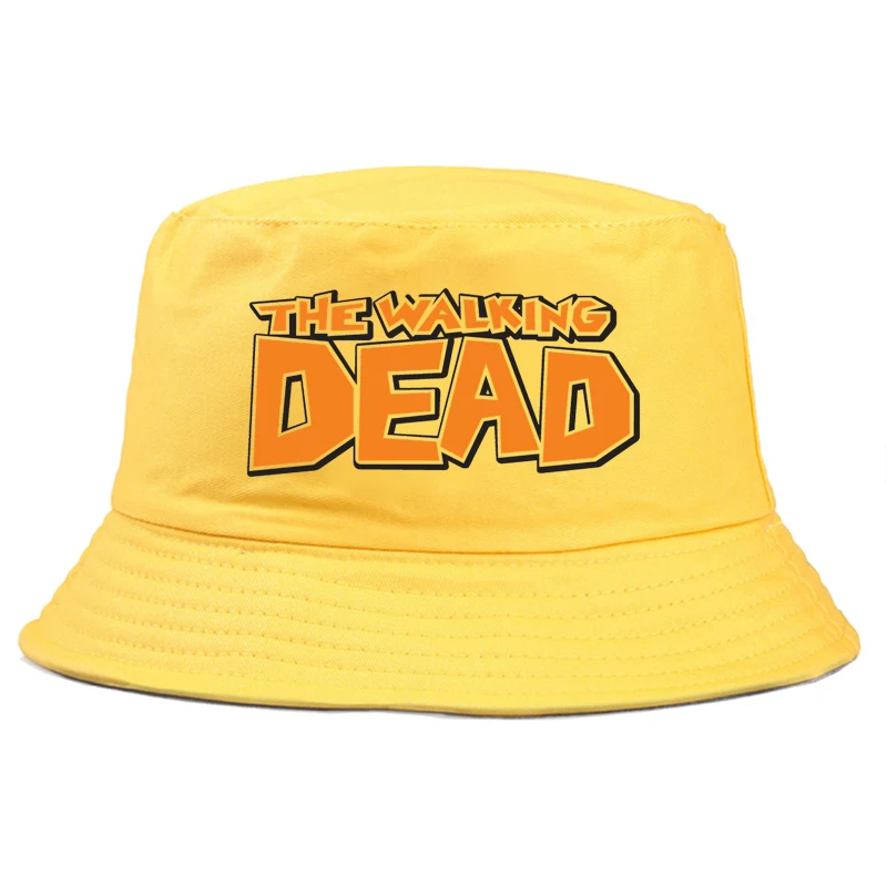 Крутая Кепка Харадзюку Панама Ходячие мертвецы шапка Стильная хлопковая