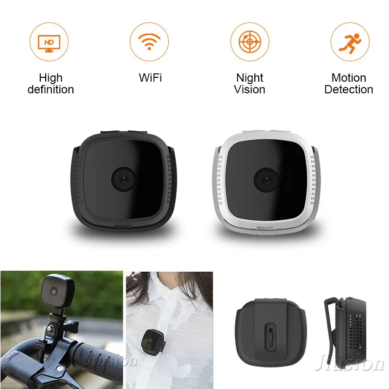 скрытая камера C9 Wifi мини носимый корпус DVR Micro Cam HD видео Диктофон веб невидимое