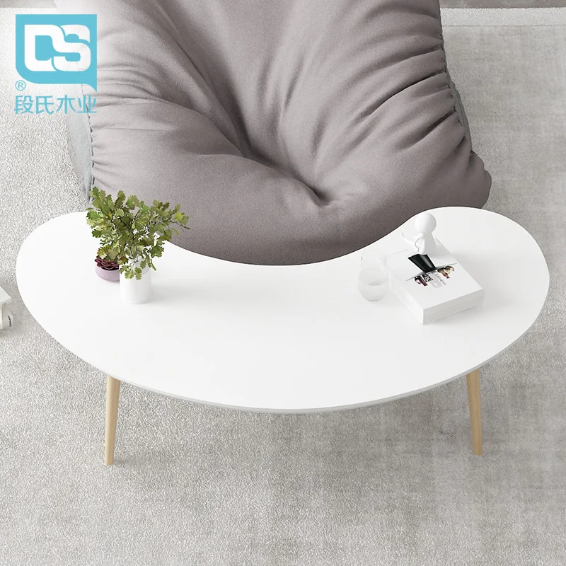 Чайный столик Ins из твердой древесины маленький семейный журнальный с низким