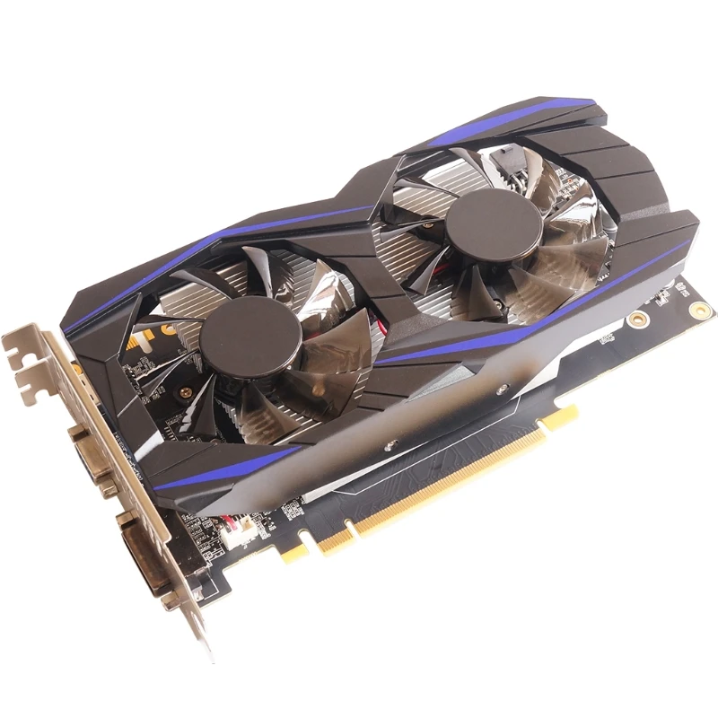 

Computer Graphic Card GeForce GTX 550Ti 1GB GDDR5 192-Bit PCIE 2.0 HDMI-Compatible DVI-D Interface W/ Twin Cooling Fan