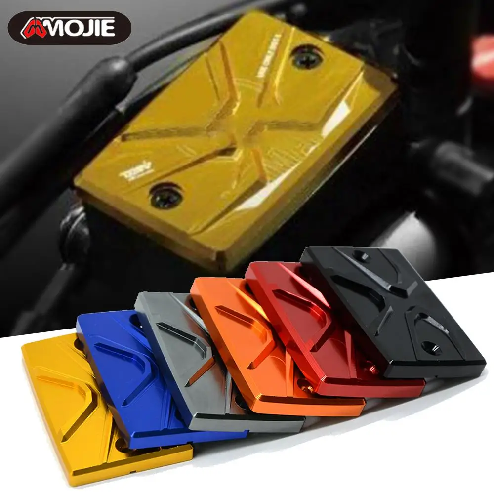 

Motorcycle CNC Aluminum Front Brake Fluid Reservoir Cover Oil Cap For YAMAHA XT1200Z XJR1300 XJ6 Diversion F TRACER 700/900 GT
