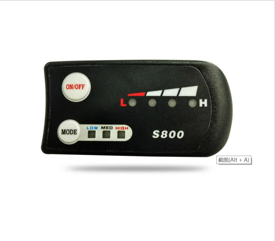 

Lanke S800 Display Electric Bike Instrument Monitor e-Bike Speeder Replacement Parts Panel Bafang LED TFT Kit