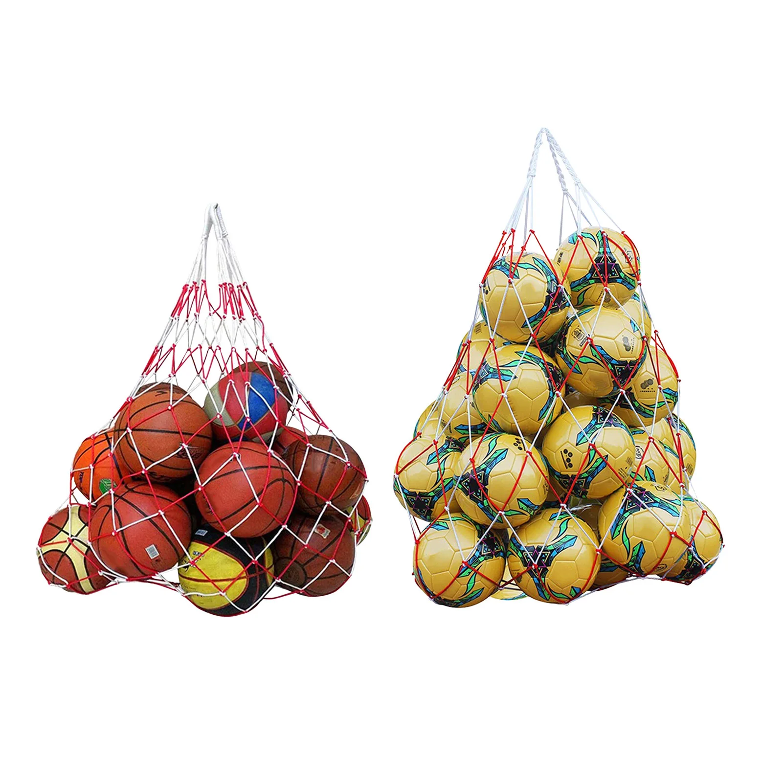 

1,2/1,5 м спортивная баскетбольная сетка для улицы, 10-19 шаров, спортивное портативное оборудование, футбольный мяч, Волейбольный мяч, Сетчатая ...