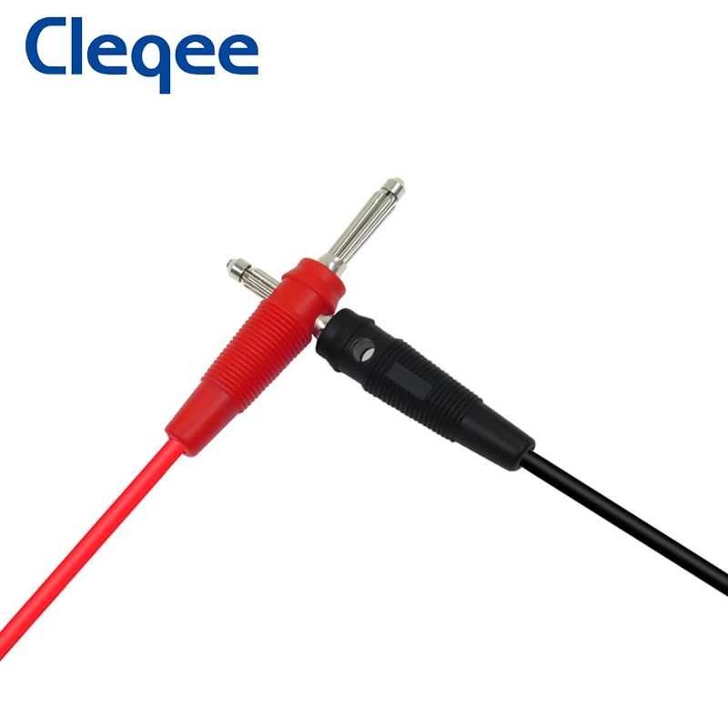 Cleqee P1008A BNC к Dual 4 мм составной банановый разъем тестовый зонд кабель для