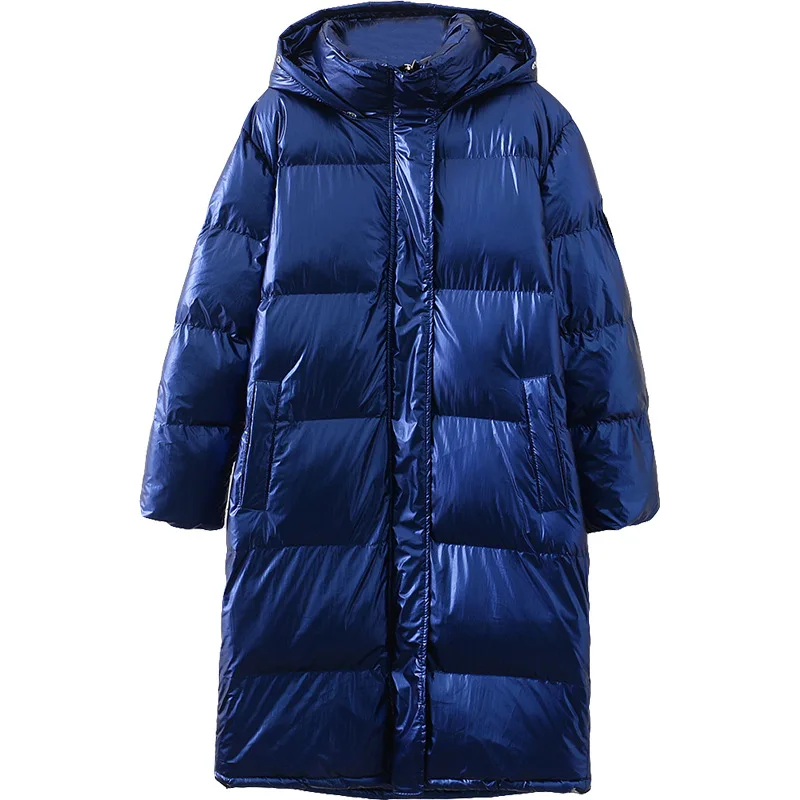 Зимние Повседневные Длинные парки 2019 размера плюс модная одежда свободного кроя