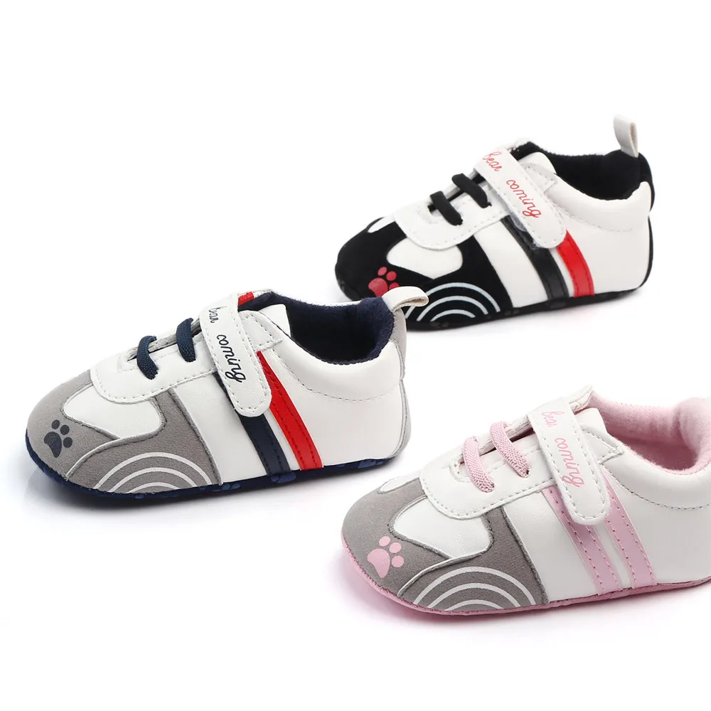 

Infant Toddler Anti-slip Baby Shoes Baby Canvas Classic Sports Sneakers Newborn Baby Boys Girls First Walkers Shoes