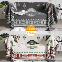 knitted cotton plaid throw blanket towel office nap shawl leisure air conditioning blankets sofa hanging tapestry decorative