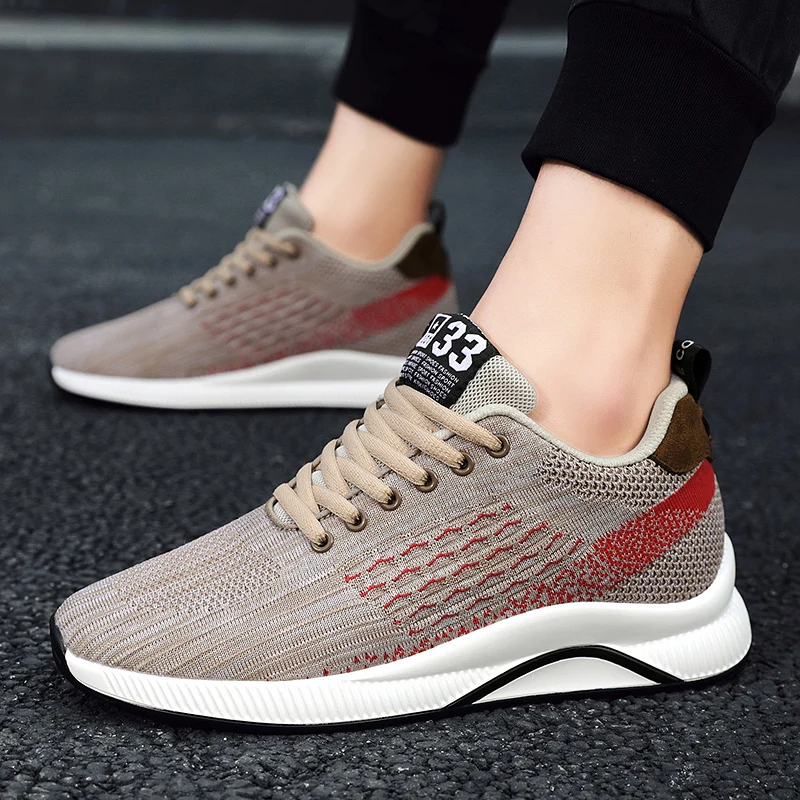 

Мужские кроссовки на толстой вулканизированной подошве, 7 см