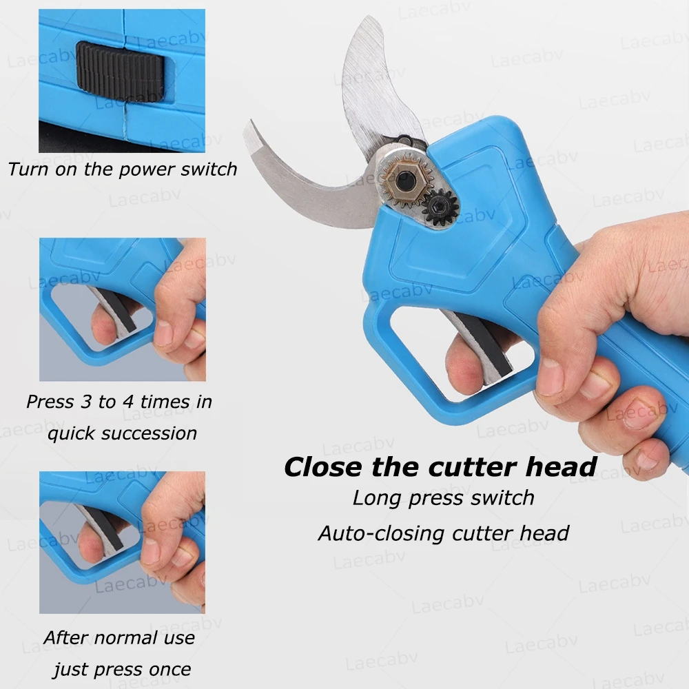 Электрический Резак для фруктовых деревьев 21 в с дисплеем мощности 2