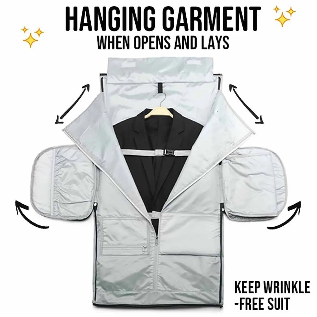 Многослойная дорожная сумка трансформер чемодан на плечо для мужчин и женщин