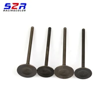 For Honda CB400ss XR400 NX400 NX4 Falcon Motorcycle Intake Valve Kit Moto Exhaust Valve Stem Scooter Engine Part 14711-KCY-670