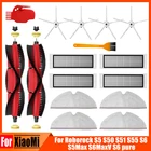 Моющиеся ткани СС HEPA фильтр основной щетки боковая щетка запасные части для xiao Mi Roborock S5 Max S50 S55 S6 S6 чистый пылесос