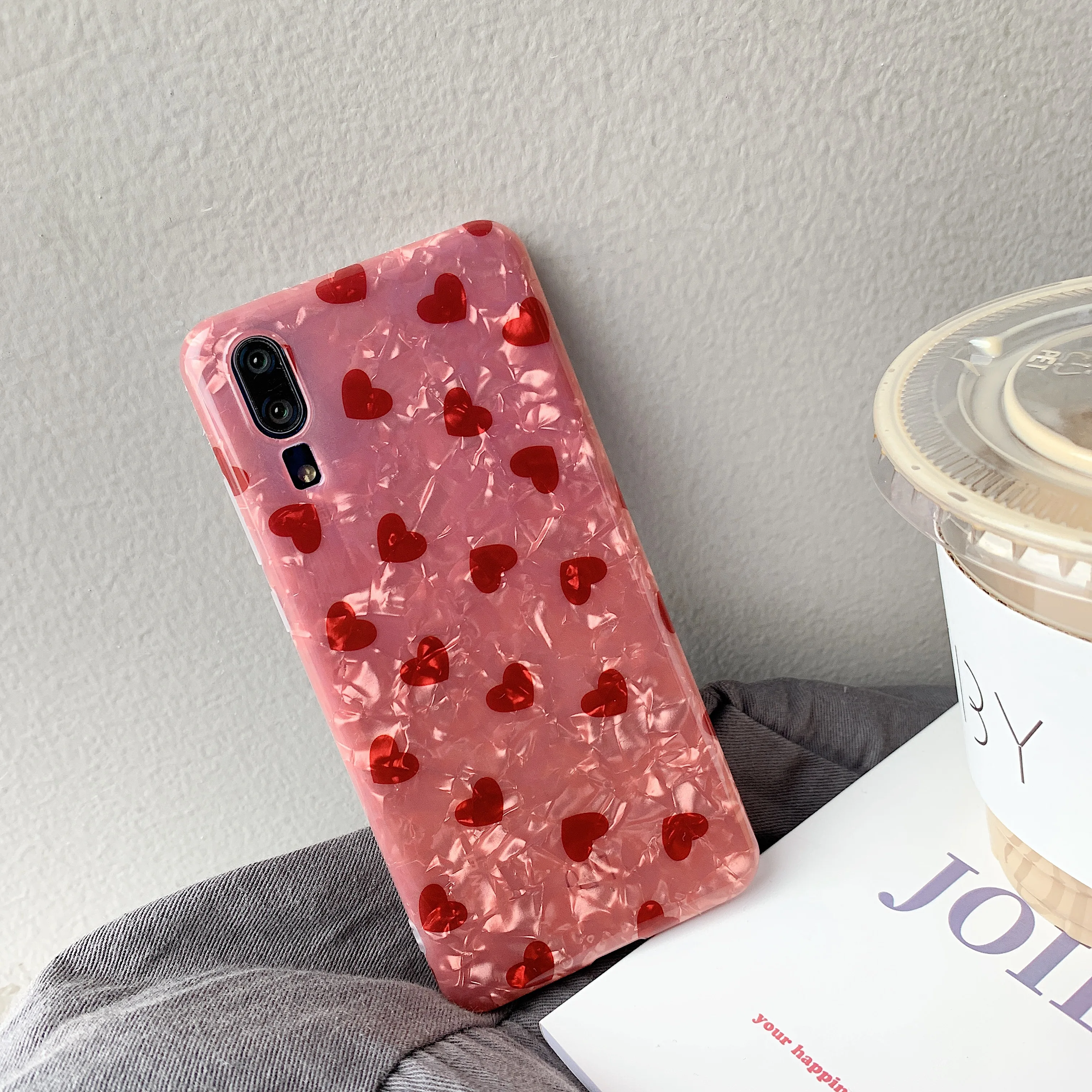 Ромб любовь shell ремень через плечо чехол для телефона для huawei P30 pro P20 P10 плюс mate10 mate20 honor 20 pro 10 9 nova 5 4 3 3i 2s