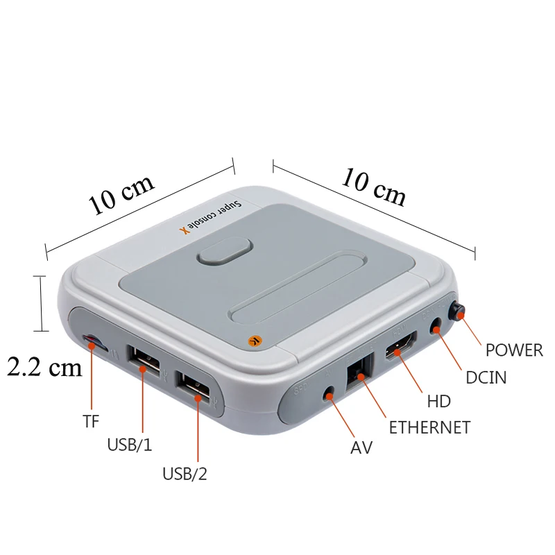 Günstig Super Konsole X Hd Video Spiel Konsole Für Psp/Ps1/N64/Dc Gebaut-In 50000 + Spiele Retro Tv Spielkonsole Open-Source-Linux System