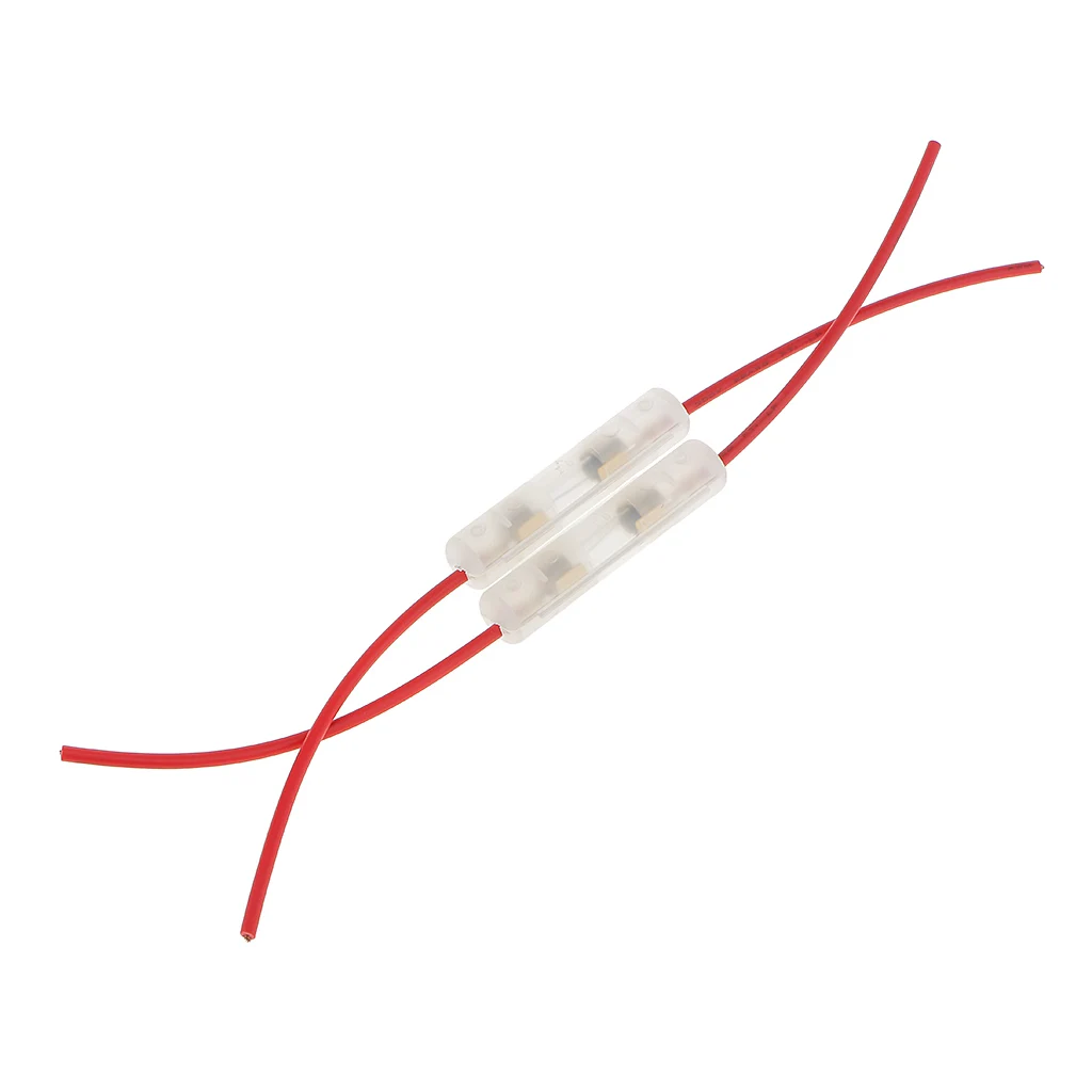 15а Стекло Предохранитель провода держатель коробка 10 шт для авто грузовика