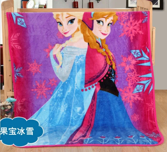 Детский ковер из мультфильма Принцесса Диснея Коралловое Флисовое одеяло для