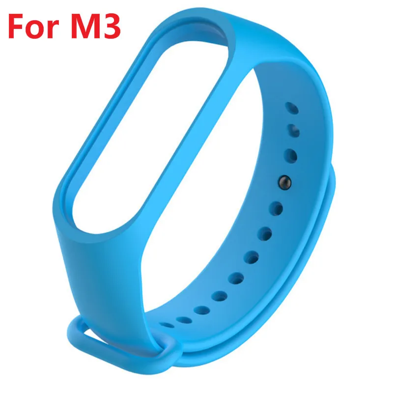 1x умный Браслет для xiaomi mi Band 3 4 спортивный ремешок часы силиконовый ремешок для xiaomi mi band 3 4 браслет mi band 4 3 ремешок - Цвет: For Xiaomi Mi Band 3