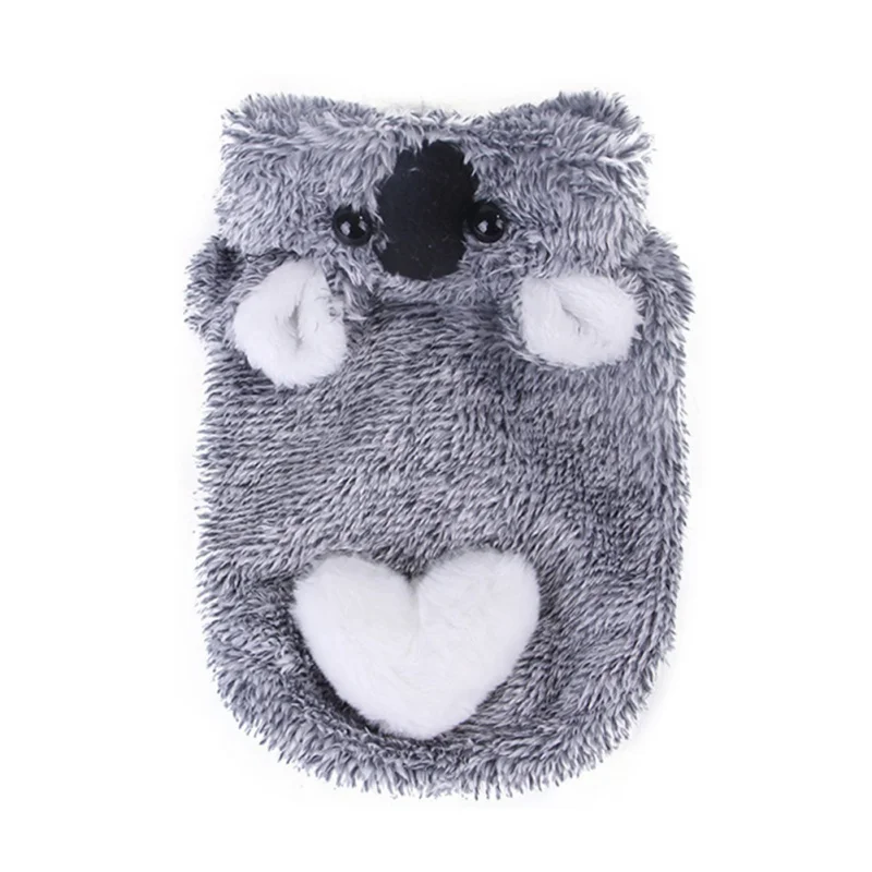 1 шт. Koala стильная теплая одежда для собак комбинезон щенка толстовка с капюшоном