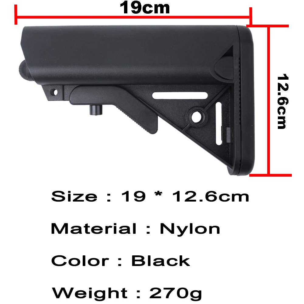 Высококачественный MK18 нейлоновый запас для Airsoft AEG Air Gun M4 AK Gel Blaster J8 J9 CS спортивные