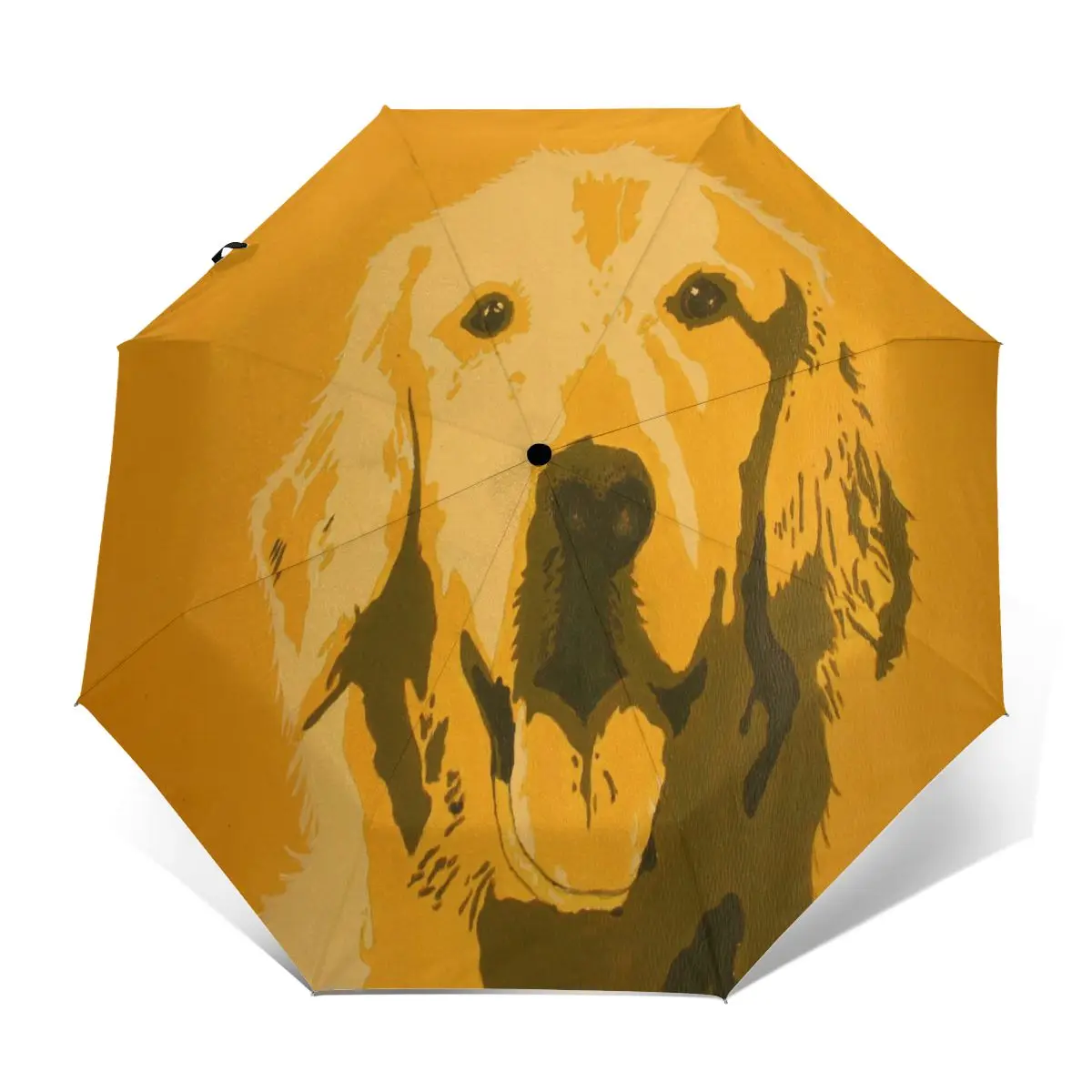 

Зонт Автоматический складной для мужчин и женщин, портативный солнцезащитный Зонт от дождя и ветра, с рисунком солнечной собаки