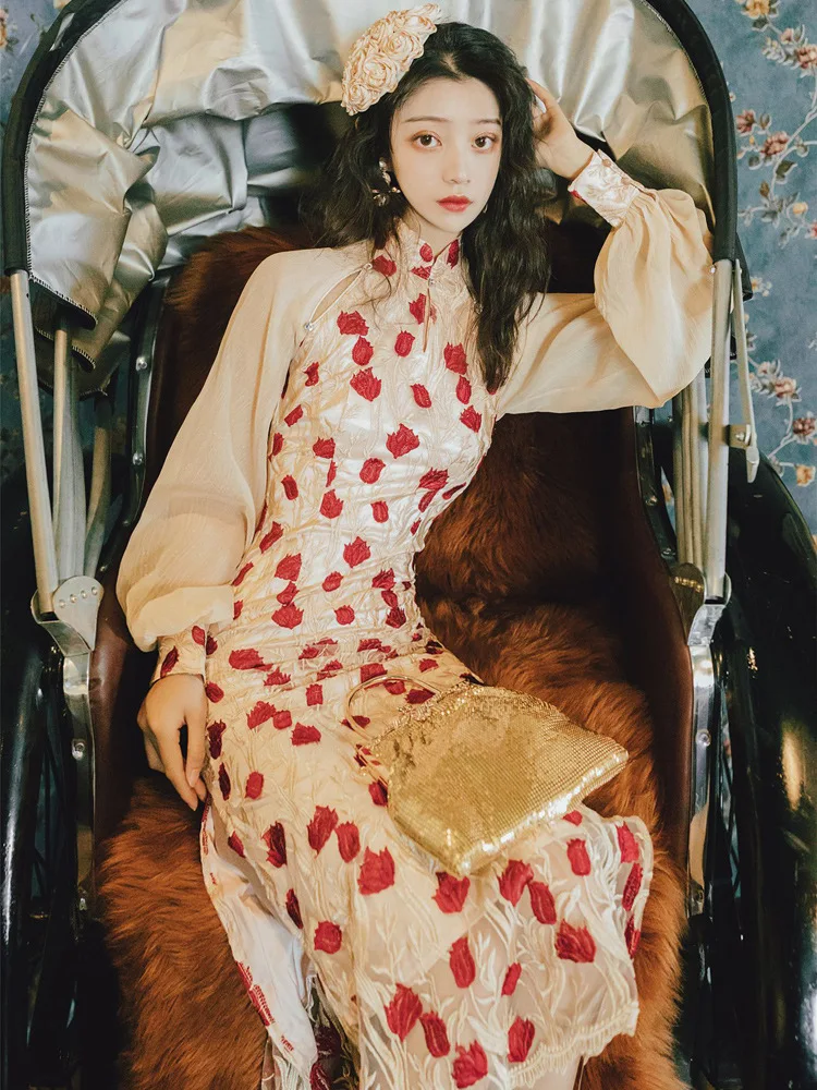 Новинка 2020 модная женская одежда винтажное платье с принтом для женщин|Женские