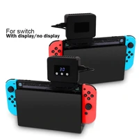 nintendo switch host radiator switch game console base with temperature display cooling fan