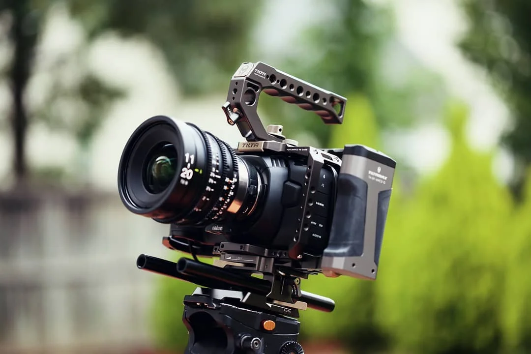 Tilta BMPCC 4 к 6 к клетка DSLR камера с Sunho SSD накопитель держатель DC кабель питания F970 батарея пластина HDMI адаптер VS Smallring