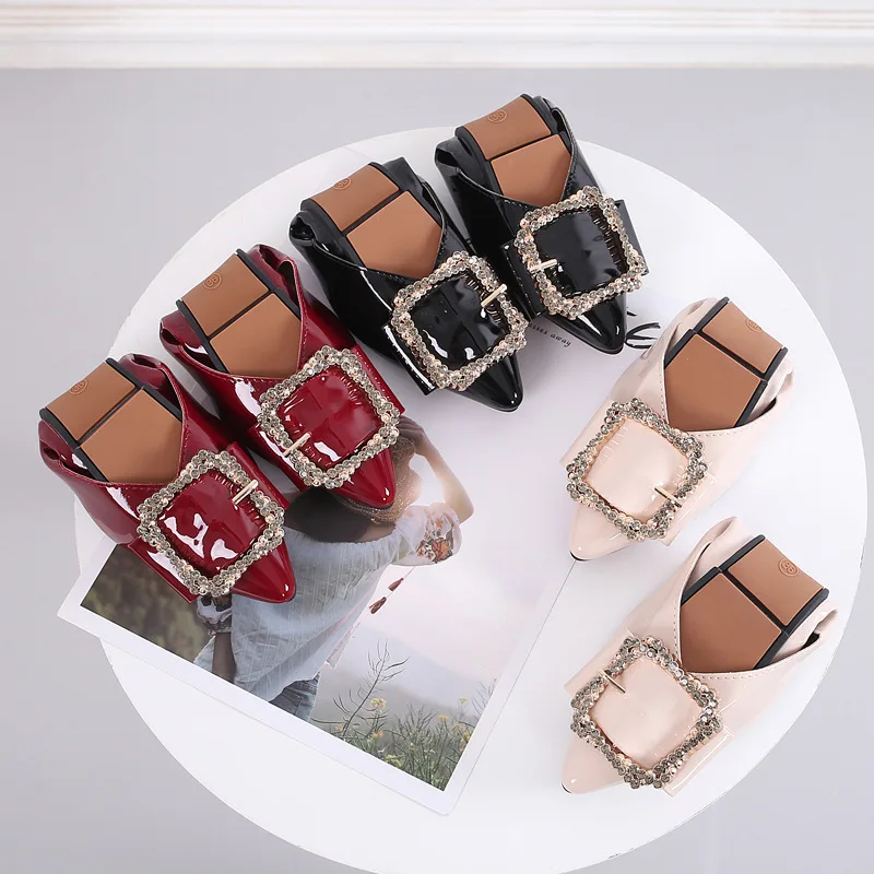 Балетки на плоской подошве Женские мокасины без шнуровки Модная женская обувь с