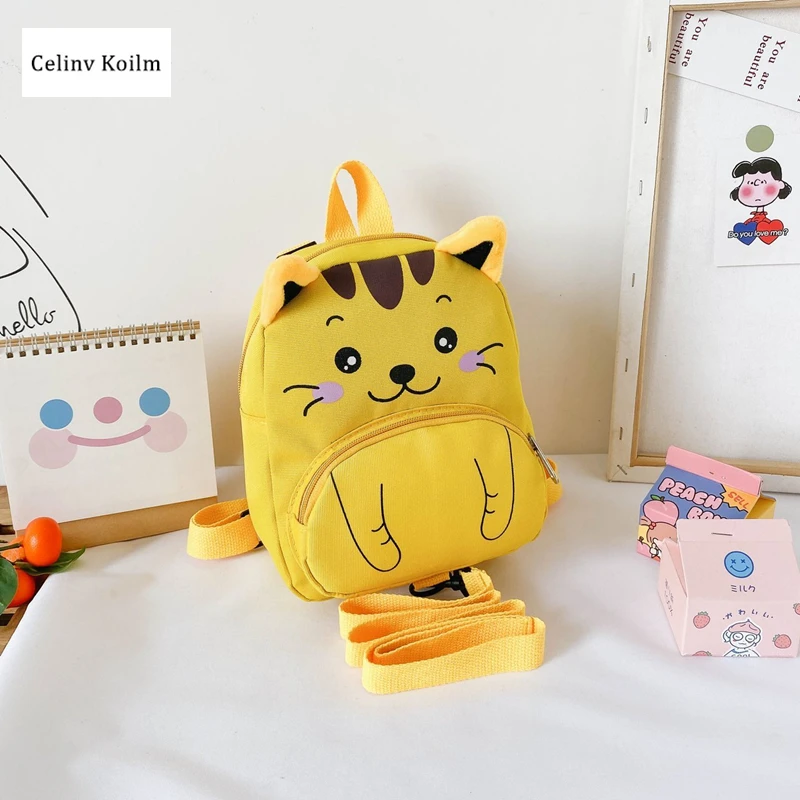 

Celinv Koilm School Bag Children Kindergarten Backpack Cartoon Cute Animal Pattern Daily Storage New Fashion Trend Backpacks