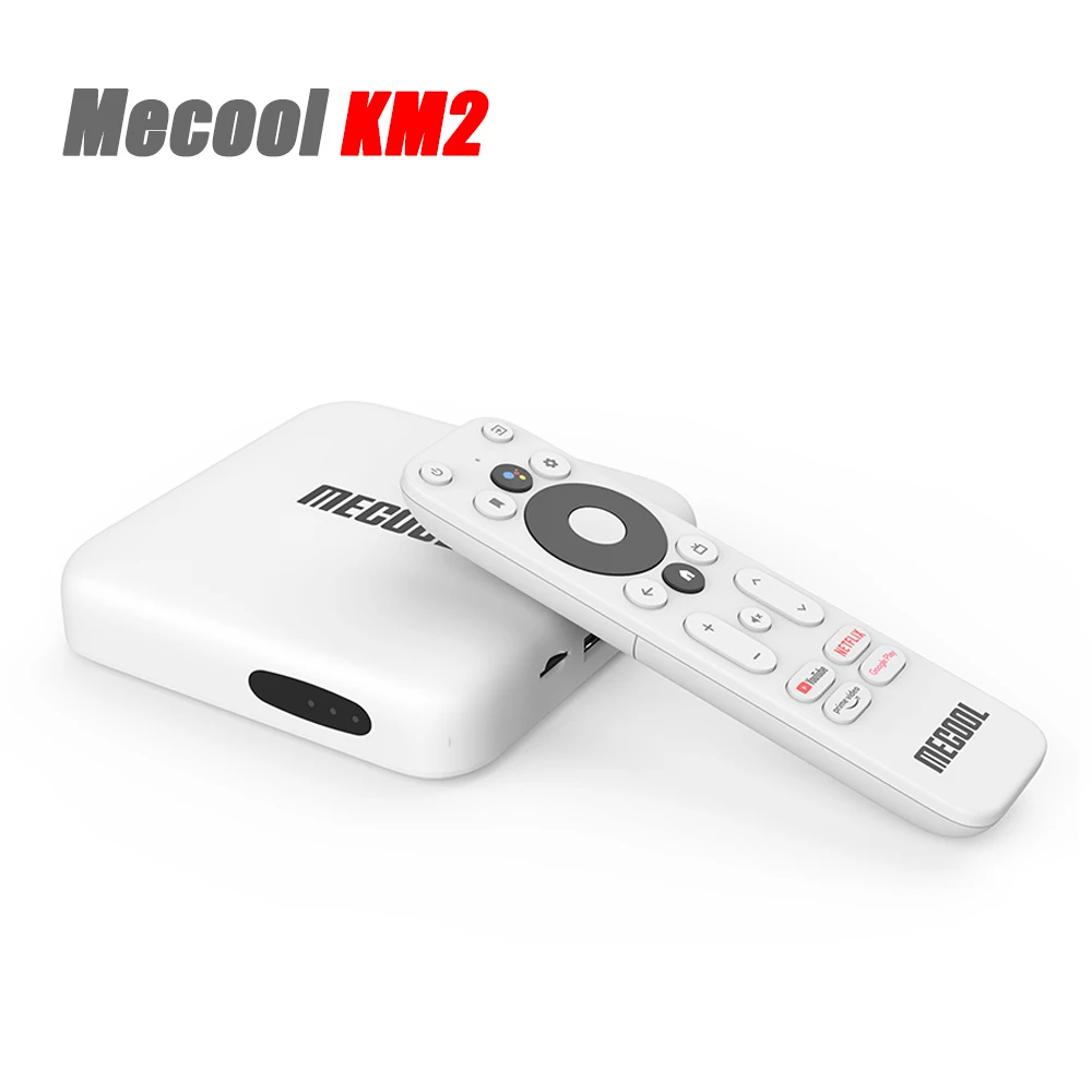 ТВ приставка Mecool KM2 Netflix 4K Android 10 0 Amlogic S905X2 2 Гб DDR4 8 ГБ SPDIF Ethernet Wi Fi первоклассное