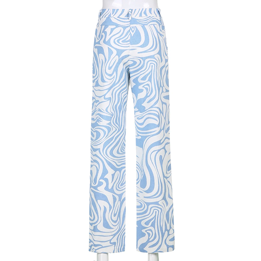 Женские джинсы с принтом зебры винтажные Свободные мешковатые y2k в стиле ретро