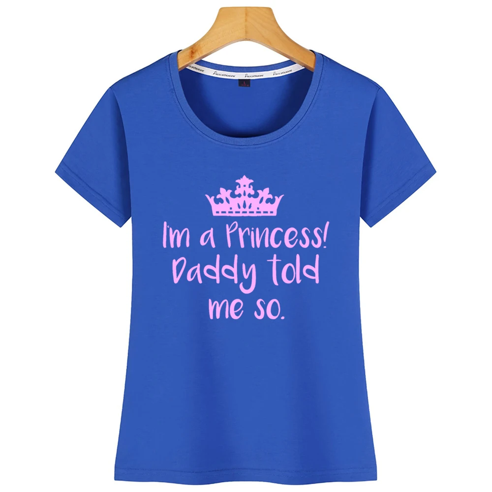 Женская футболка с надписью I A Princess Ddlg Daddy Little Brat черная короткая | одежда